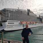 Stefan vor MSC World Europa